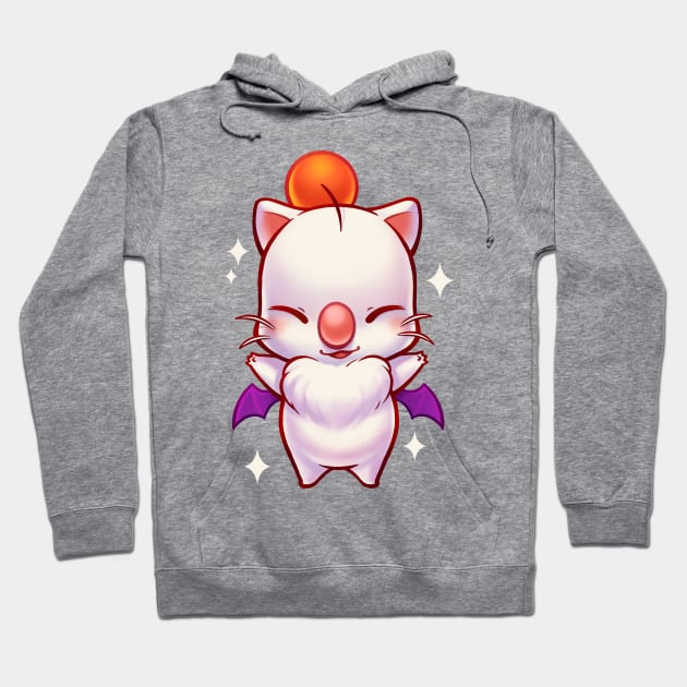 Moogle hug - Kupo - Cute Final fantasy - ff7 - ff XIV - ff9 Hoodie by BlancaVidal